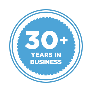 An Image representing 30+ Years In Business